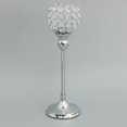 thumbnail image 4 of Candelabro de cristal plateado de 2 piezas, regalo de decoración de cumpleaños para celebración de boda Fason LL-1069, 4 of 7