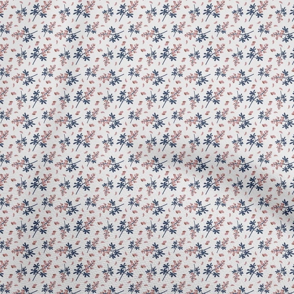 oneOone Viscose Chiffon Dark Rose Brown Fabric Kids Floral Sewing Fabric By The Yard Printed Diy Clothing Sewing Supplies 42 Inch Wide
