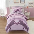 thumbnail image 2 of Juego de ropa de cama Sweet Home Collection Unicorn Forever Twin, 2 of 8