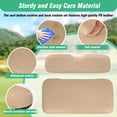thumbnail image 4 of golytefs Golf Cart Front Seat Cushion Set for Ezgo Medalist Txt 1994-2013 Models (Beige), 4 of 9