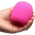 thumbnail image 3 of WYJ 2Pcs Microphone Covers Foam Mic Cover Handheld Microphone Windscreen Shield Mic Foam Filter Pink for KTV Broadcasting-0614, 3 of 6