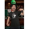 thumbnail image 2 of Make Your Mark Design Let's Get Lucky Irish Shamrock & St. Patrick's Day T-Shirt Gifts for Men & Women Black, 2 of 8