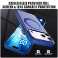 thumbnail image 2 of Magnetic for Apple iPhone 15 Case with Ring Stand, Fits MagSafe Ring, Military-Grade Drop Protection, Build in Kickstand,Slim Matte Finish Shockproof Phone Cover for iPhone 15 6.1'', 2 of 7