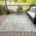 thumbnail image 6 of Addison Rugs Chantille Indoor/Outdoor Transitional Abstract Ivory Washable Rectangle Rug, 8' x 10', 6 of 6