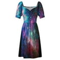 thumbnail image 6 of Galaxy Space Aesthetic Dress birthday dress for women elegant and pretty women's dresses elegant chic women dresses promotion, 6 of 7