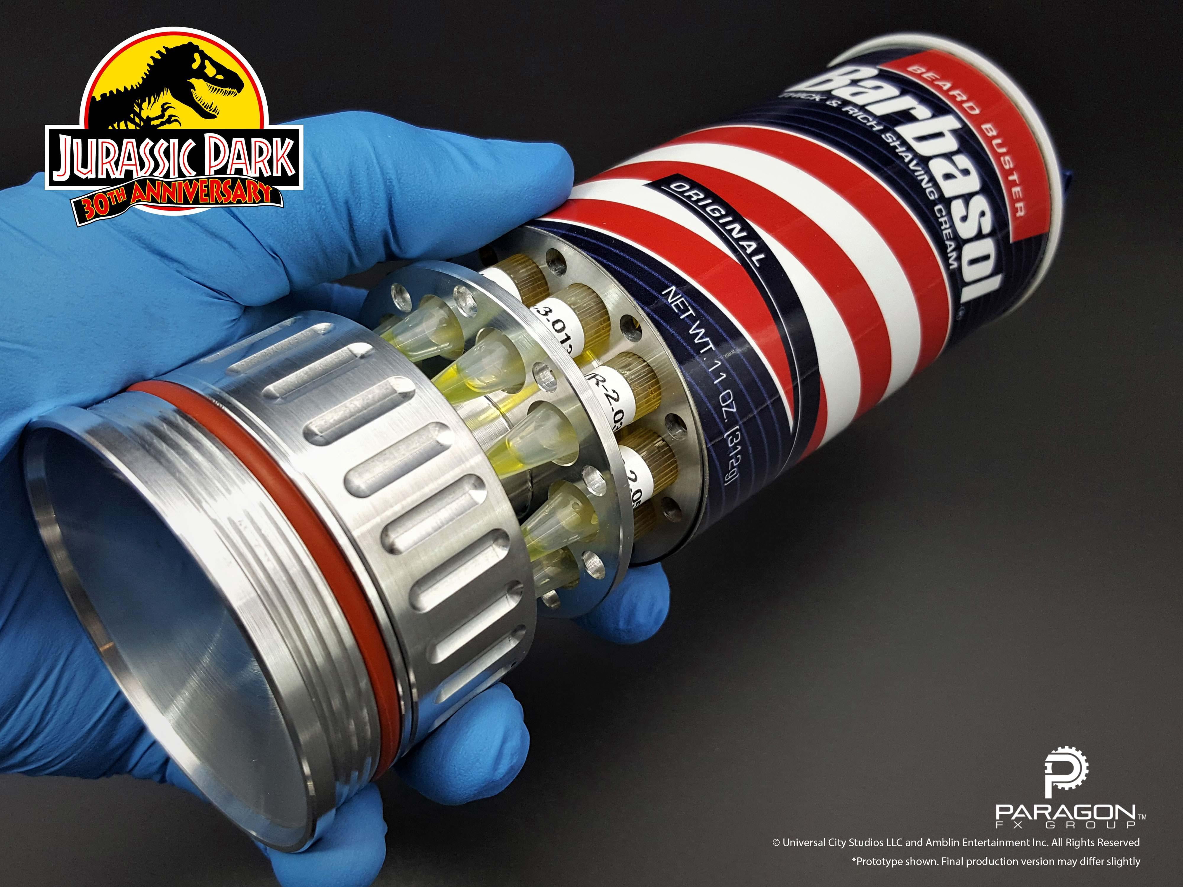Jurassic Park Cryogenics Canister