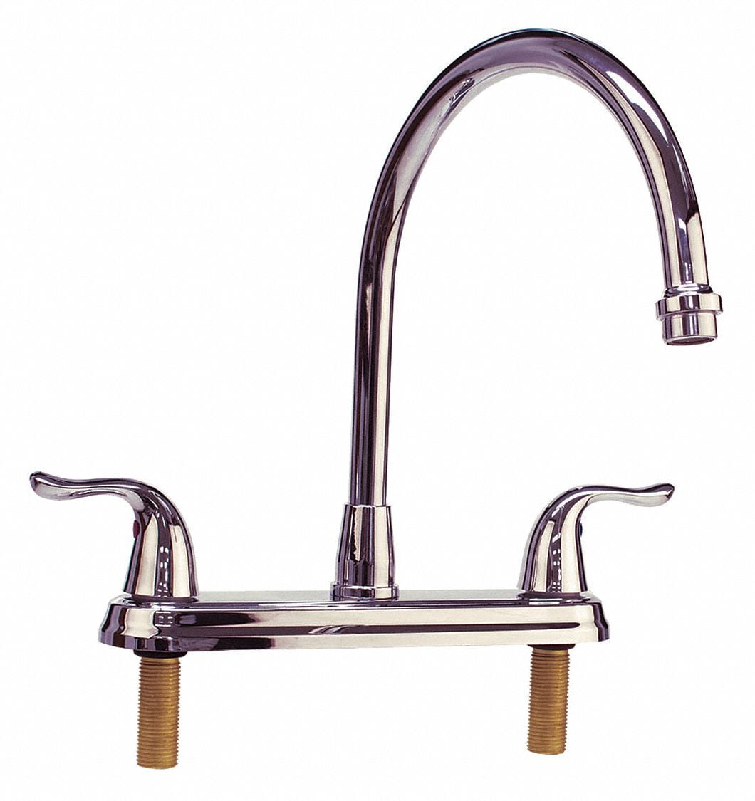 EZ-FLO 10189 Kitchen Faucet, Two-Handle, Chrome EZ-FLO 10189 Kitchen Faucet, Two-Handle, Chrome