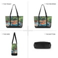thumbnail image 6 of FORMRS Canvas Laptop Tote Bag for Women with 15.6" Computer Compartments Shoulder Handbag, Art Goldfish Bowl, 6 of 7