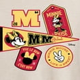 thumbnail image 3 of Disney - Minnie Mouse - Collegiate Patches; Life is Sweet - Juniors Ideal Flowy Muscle T-Shirt, 3 of 5