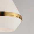 thumbnail image 4 of 10376WTSBR-Maxim Lighting-Giza - 1 Light Pendant-23 Inches Tall and 15.5 Inches Wide-Satin Brass Finish    -Traditional Installation, 4 of 4