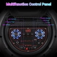 thumbnail image 3 of Altavoces Bluetooth para fiestas ROXAAN Dual de 30 cm con micrófono y luces de 40 W, 3 of 8