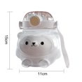 thumbnail image 2 of 1000ML Big Belly Cup Cute Bear Botella de agua Kids Sport Kettle Gift (Transparente), 2 of 3