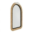 thumbnail image 3 of Serenity Arched Rattan Frame Boho Wood Wall Mirror, 3 of 6