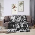 thumbnail image 5 of One Music Direction Blanket Soft Flannel Throw Blanket Lightweight Bed Blanket for Bedding Sofa Birthday Gifts50 X40, 5 of 6