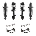 thumbnail image 1 of Transit Auto Front Rear Complete suspension Strut & TOR sway Bar Link Kit (8Pc) for Car Toyota Matrix Pontiac Vibe Excludes Wheel Drive AWD - Left Right Side (Driver Passenger) KSS-107847, 1 of 2