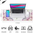 thumbnail image 5 of Adorable Flower Gaming Mouse Pad - Large Keyboard Mat, Aesthetic Desk Decor - XXL Desk Protector Mat for Women Office Girl Gamer - 31.5x11.8 Inch, 5 of 7