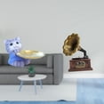 thumbnail image 2 of Bandeja con escultura moderna de gato en resina, figura vintage, adorno para decoración del hogar, mesa de comedor, estante de armario, joyero, aperit, 2 of 8