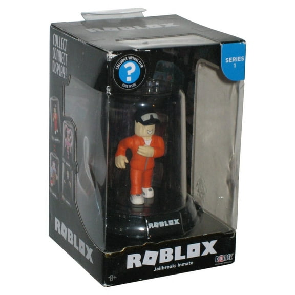 Roblox Series 1 Jazwares Zag Toys Domez Jailbreak Inmate Figure - (Minor Shelf Wear)