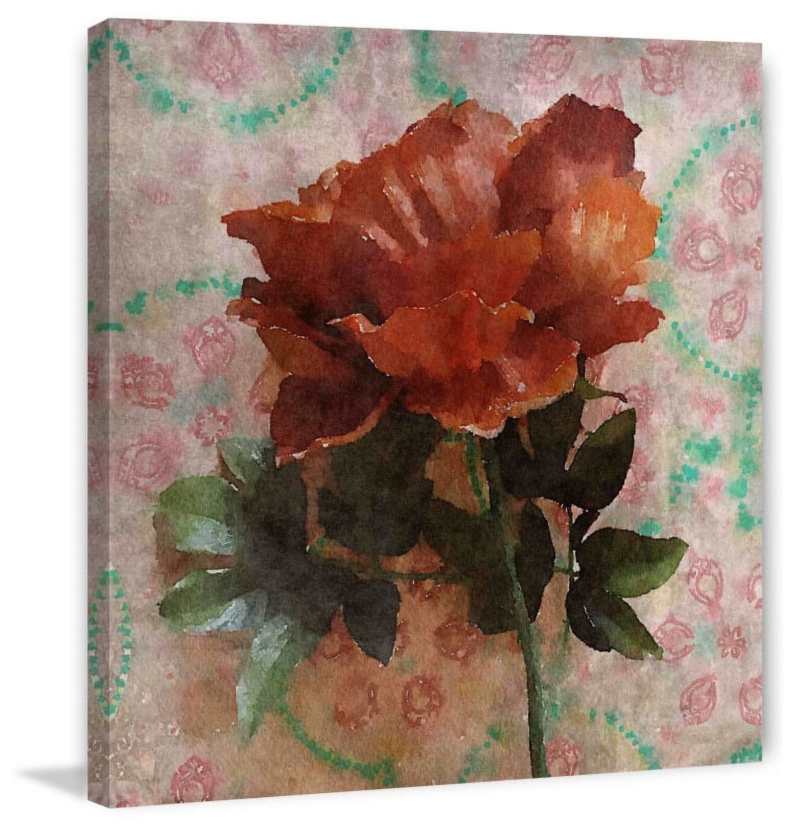Marmont Hill - "Nature Kiss" by Irena Orlov Painting Print on Wrapped Canvas