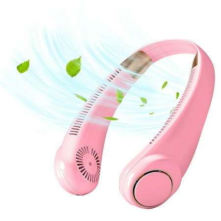 

Kehuoyezai Electric Fans Portable Usb Silent Sports Hanging Neck Lazy Outdoor