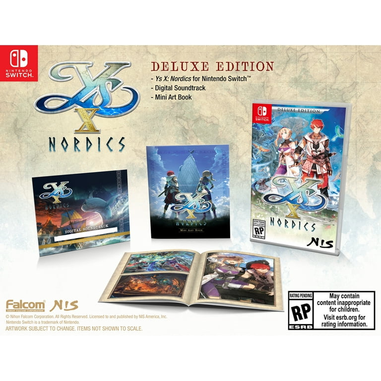 Ys X Nordics: Deluxe Edition - Nintendo Switch, Nintendo