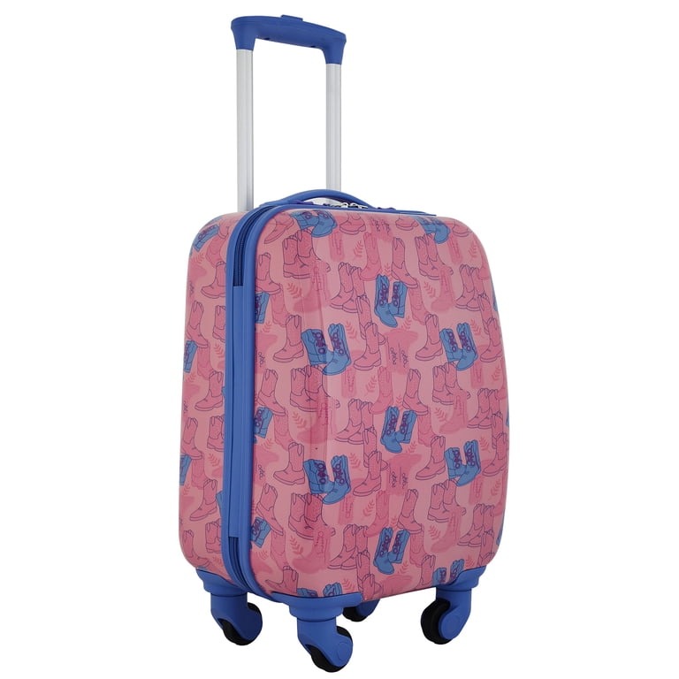 Wrangler Cowgirl Kid's 2-Piece Hard Side Rolling Luggage photo 3