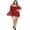Red, variant on Lingerie Set for Women Sexy Naughty Babydoll Plus Size Lace Sexy Naughty Bodysuit