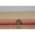 thumbnail image 6 of Contemporary Home Living 1.75' x 2.75' Tufted Solid Bordered Area Throw Rug - Beige and Burnt Orange, 6 of 7