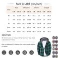 thumbnail image 2 of Evdexr Flannel Shirt for Men Button Down Plaid Long Sleeve Hoodie 2026 Drawstring Christmas Holiday Jackets Lightweight Hooded Trendy Tops with Pockets M, 2 of 2