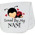 thumbnail image 2 of Inktastic Loved by My Nani Baby Burp Cloth, 2 of 3