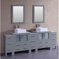 thumbnail image 1 of Mercury Import Group AGR230CBECM3S 96 in. Bosconi Double Vanity Set - Gray, 1 of 1