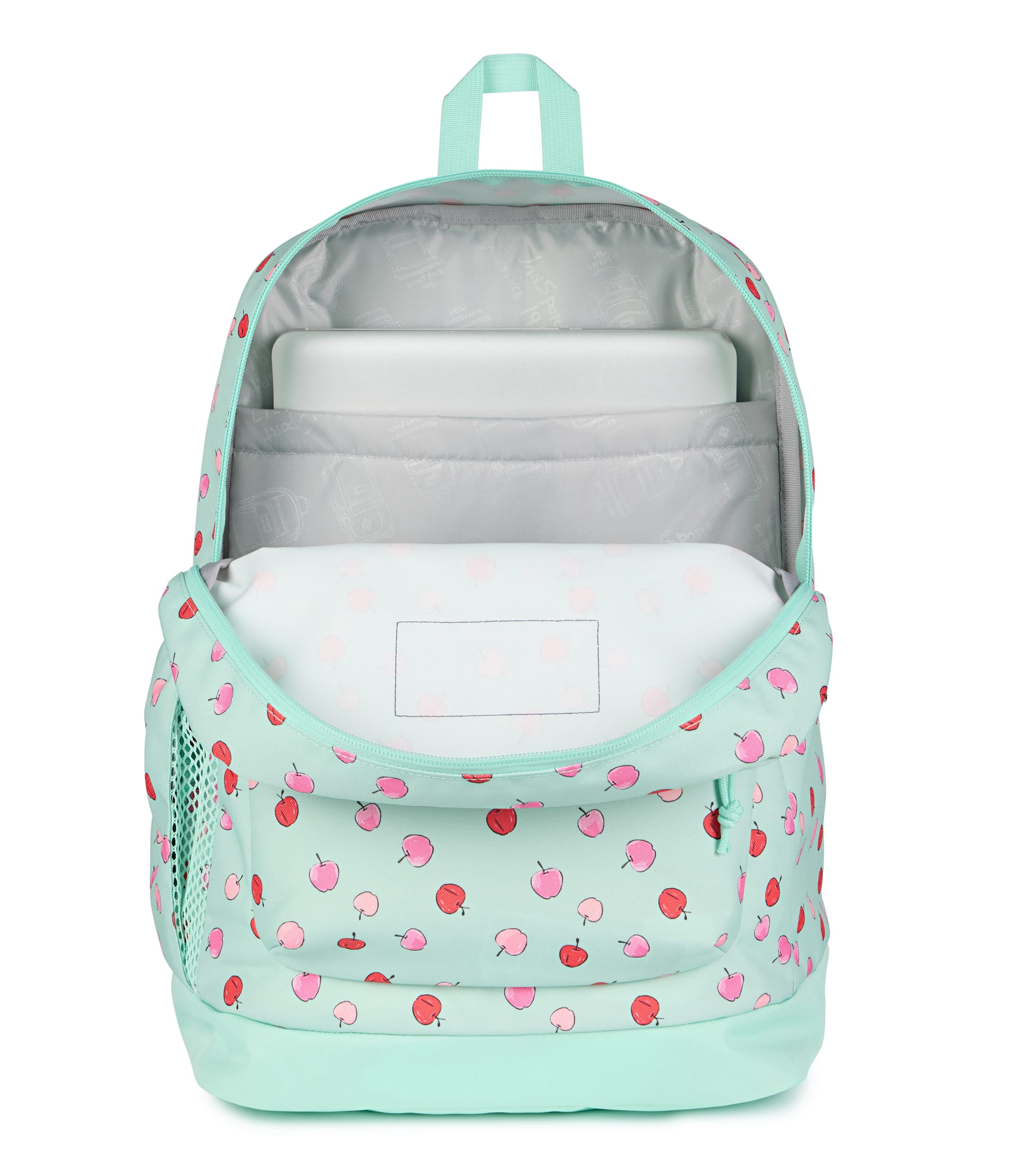 jansport backpack mint green Big Student and zippered utility pockets keep all of your gear organized Jansport Cross Town Plus Backpack