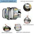 thumbnail image 3 of FORMRS Unisex School Backpack 17" Student Travel Bag with Laptop Compartment, Ocean Boat, 3 of 7