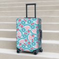 thumbnail image 5 of Travel Luggage Cover Protector - melon kiwi strawberry print Anti-Scratch Suitcase Covers Fits 18-32 Inch Luggage, 5 of 5