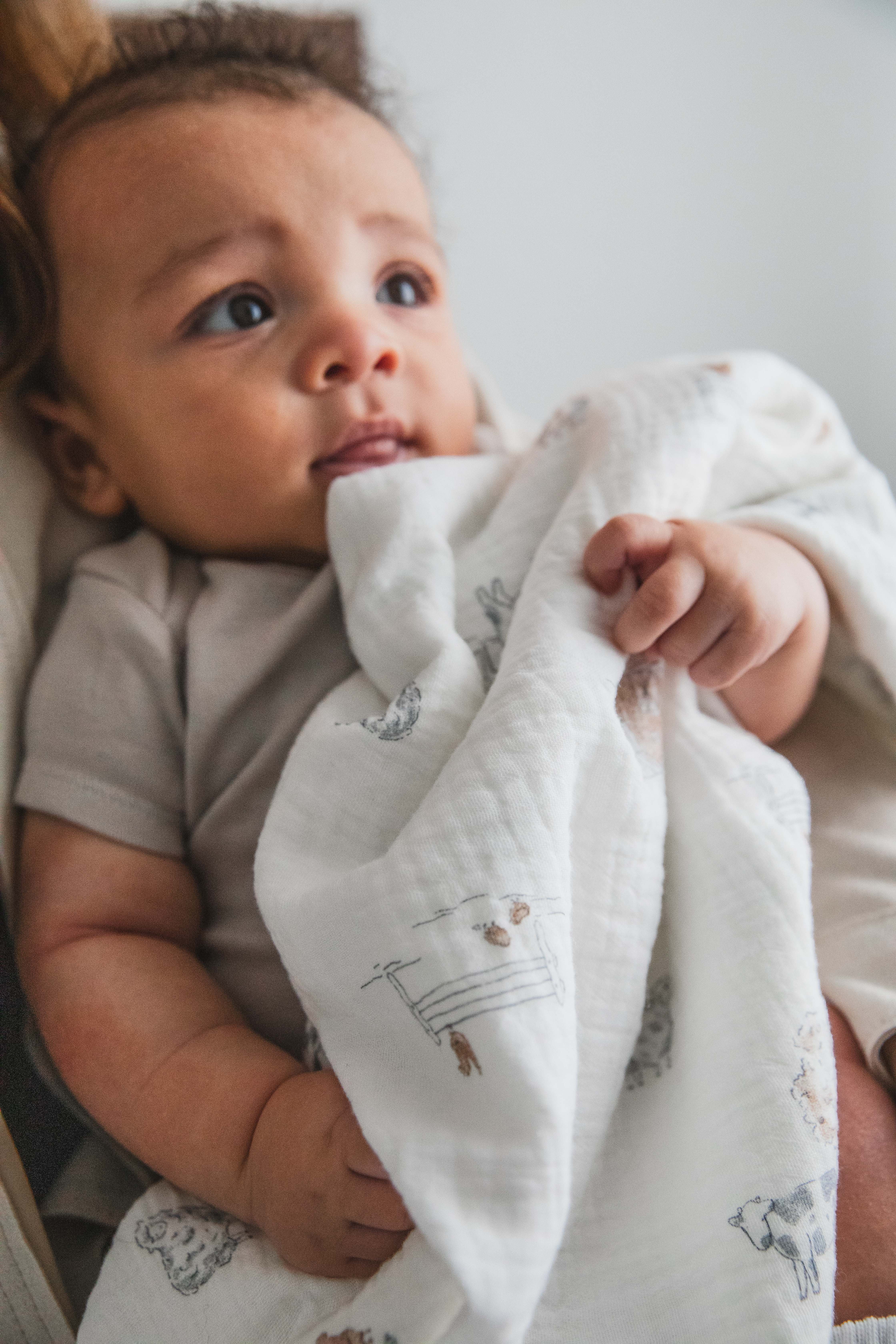 Carter's Child of Mine Baby Swaddle Blanket, 2-Pack, Sizes One Size