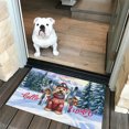 thumbnail image 2 of Hello Welcome Winter The Ski Soft Coated Wheaten Terrier Snowy Day Doormat Wheatie Dog Lover Indoor Outdoor Welcome Mat - 13013, 2 of 5