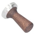 thumbnail image 5 of 58mm Tamper Tool Black Walnut 304 Stainless Steel Portable Coffee Tamper for Home Coffee Shop, 5 of 5
