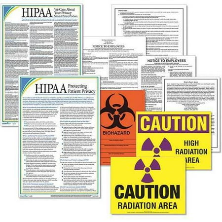 COMPLYRIGHT E50MEHLTH Labor Law Poster Kit,Fed/St Labor Law,ME