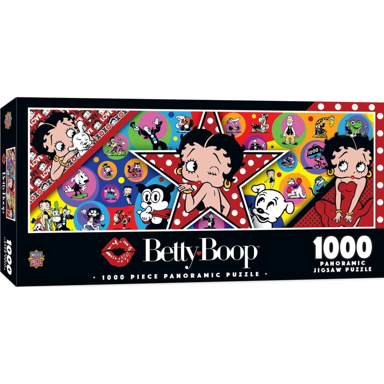 MasterPieces Betty Boop 1000-Piece Panoramic Jigsaw Puzzle for
