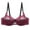 Hot Pink, variant on Utoimkio Bras for Women Front Closure Woman's Fashion Plue Size Underwire Lace Embroidery Comfortable Push Up Hollow Out Bra Underwear