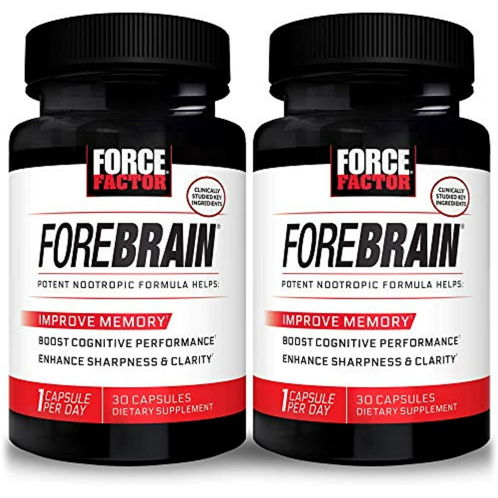 Force Factor Forebrain Nootropic Brain Supplement to Improve Memory, 60