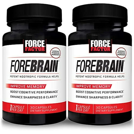 Force Factor Forebrain Nootropic Brain Supplement to Improve Memory  60 Count (EXP 05/2026)