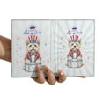 thumbnail image 3 of Happy 4th of July Patriotic Cairn Terrier Marching Band Uniform Balloons Fireworks Travel Passport Wallet Cairns Dog Lover PU Leather Passport Holder Cover - 13009, 3 of 5