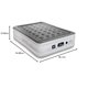 thumbnail image 2 of SereneLife Colchón Elevado de 18 Pulgadas con Bomba incorporada, inflado eléctrico automático, Duradero, Cama de Aire con Suave, 2 of 8