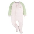 thumbnail image 2 of Gerber Baby & Toddler Neutral Microfleece Blanket Sleeper Pajamas, 2-Pack, Sizes 0/3M-5T, 2 of 9