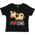 thumbnail image 3 of Inktastic I Love Cows Dairy Farmer Boys or Girls Toddler T-Shirt, 3 of 5