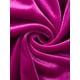 thumbnail image 5 of Inspire Chic Chaquetas de terciopelo para mujer, cárdigan de manga larga, frente abierto, chaqueta bolero corta S color rosa intenso, 5 of 6