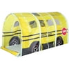 Pacific Play Tents School Bus 6' Long D-Tunnel Polyester Crawl Tube, Multi-Color, Child, Max Age 4