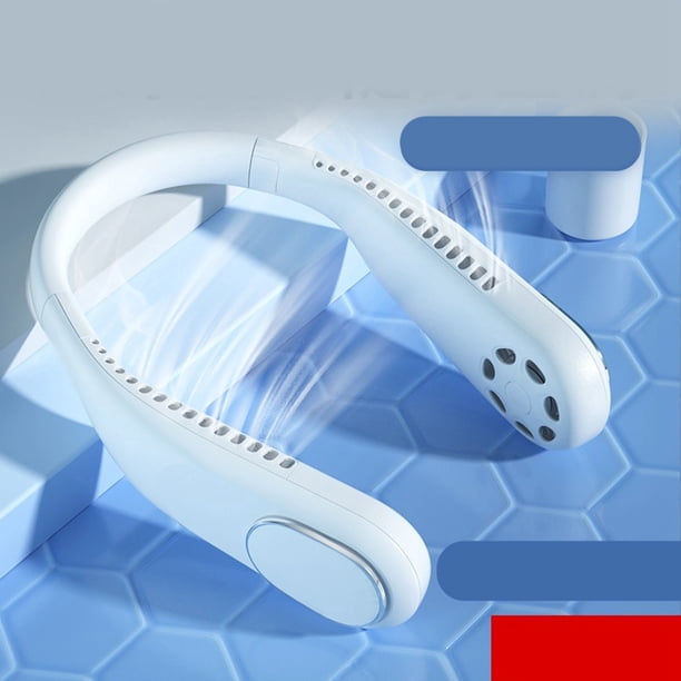Ventilador de cuello portátil recargable Jadeshay USB 3 niveles mini ventilador de cuello