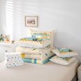 thumbnail image 6 of Manfei Cute Rv 7 Pieces Full Size Bedding Sets,Kawaii Capybara Full Size Bed in a Bag,Beige,Polkadot Reversible, 6 of 7